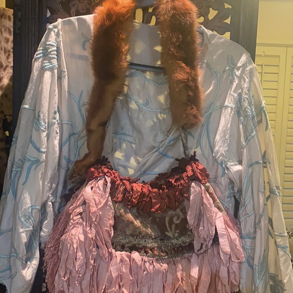 Stunning magnolia pearl mink purse - Picture 8 of 9